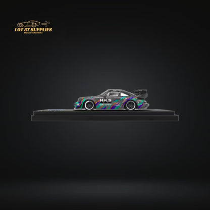 AuroraModel Porsche RWB 964 HKS Livery Limited to 499 PCS 1:64