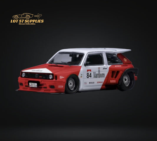 Liberty64 Volkswagen VW GTI MK2 Marlboro Livery Low Stance 1:64