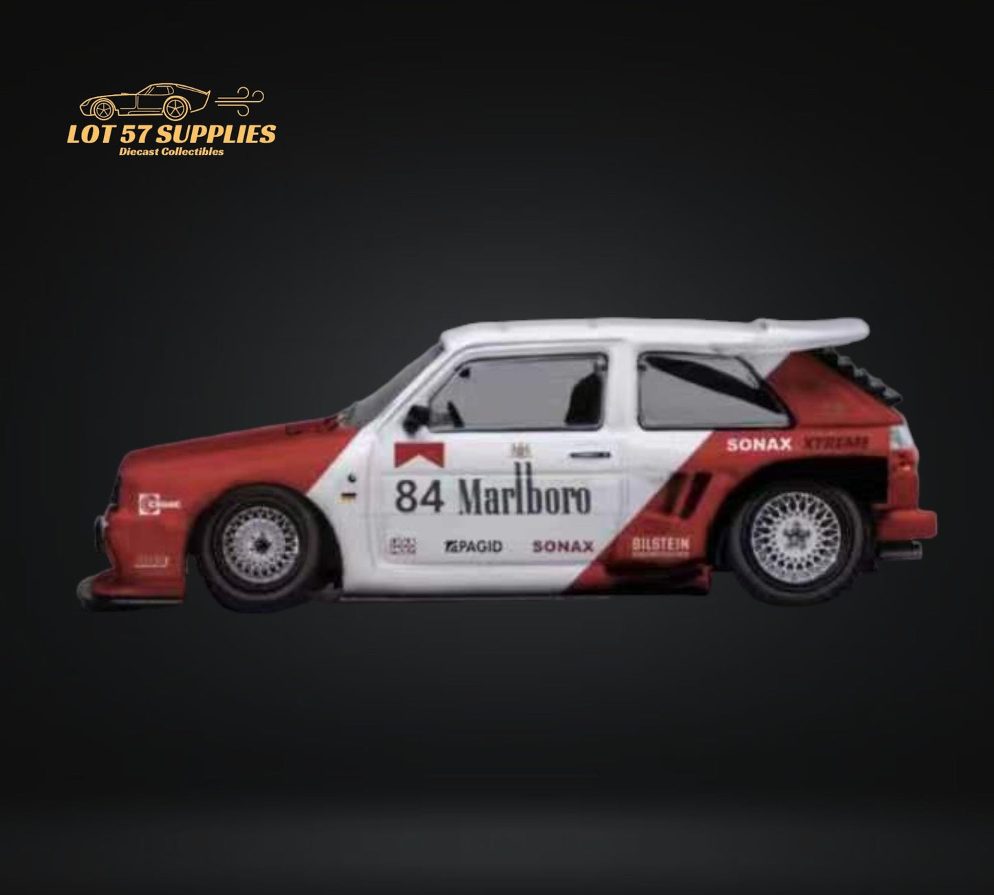 Liberty64 Volkswagen VW GTI MK2 Marlboro Livery Low Stance 1:64