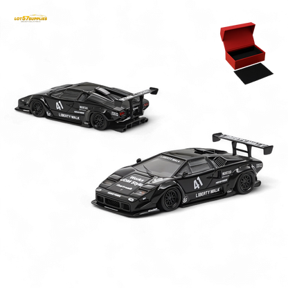 Vision64 Lamborghini Countach Luxury Version Black 1:64