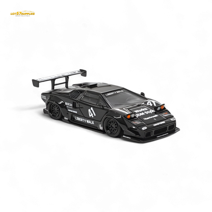 Vision64 Vision64 Lamborghini Countach Luxury Version Black 1:64 – Mascar Displays